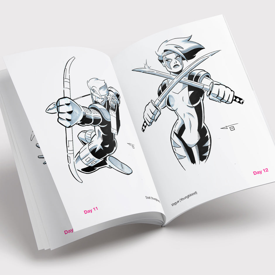 Inktober 2019 zine